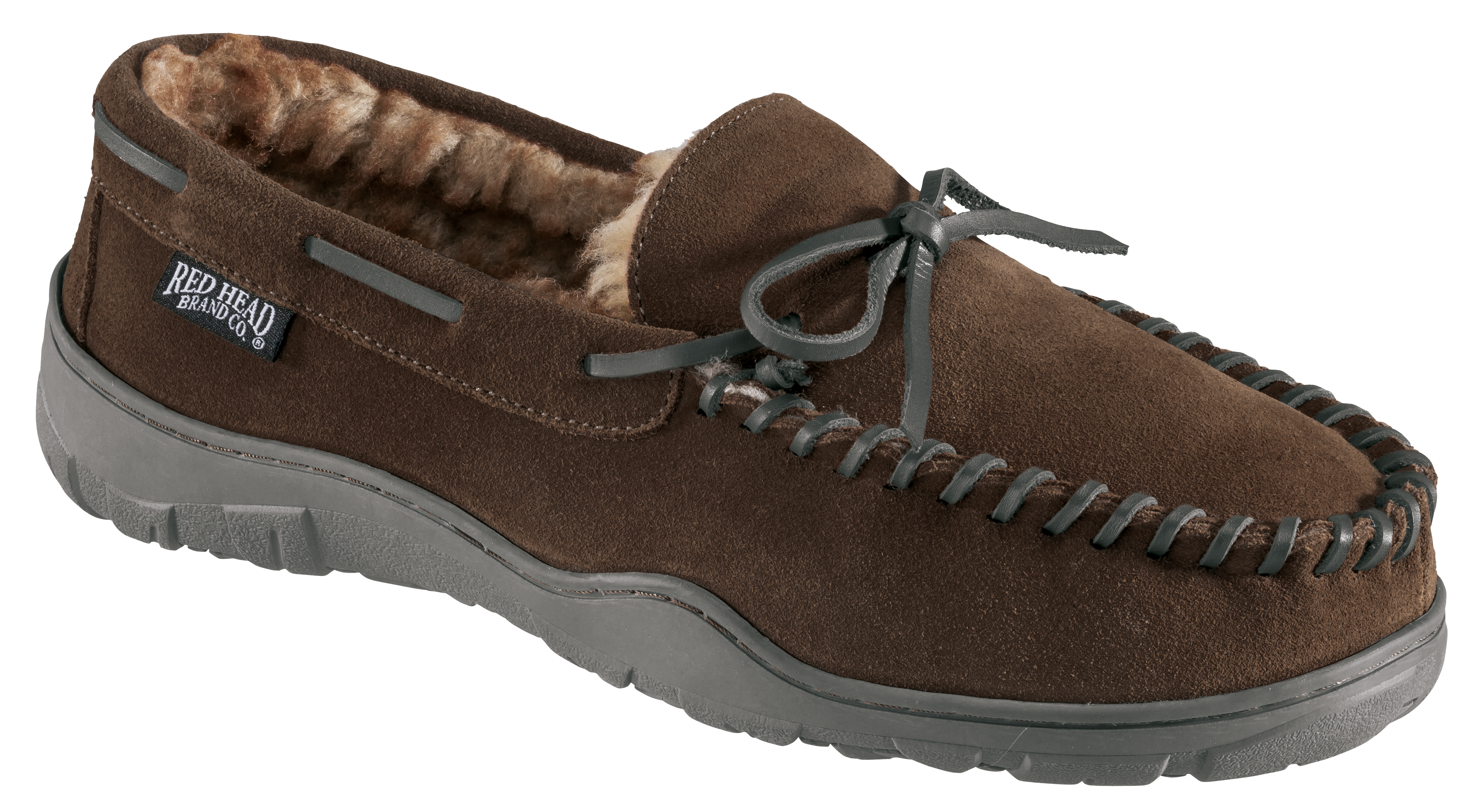 RedHead Suede Moc Slippers for Men | Cabela's